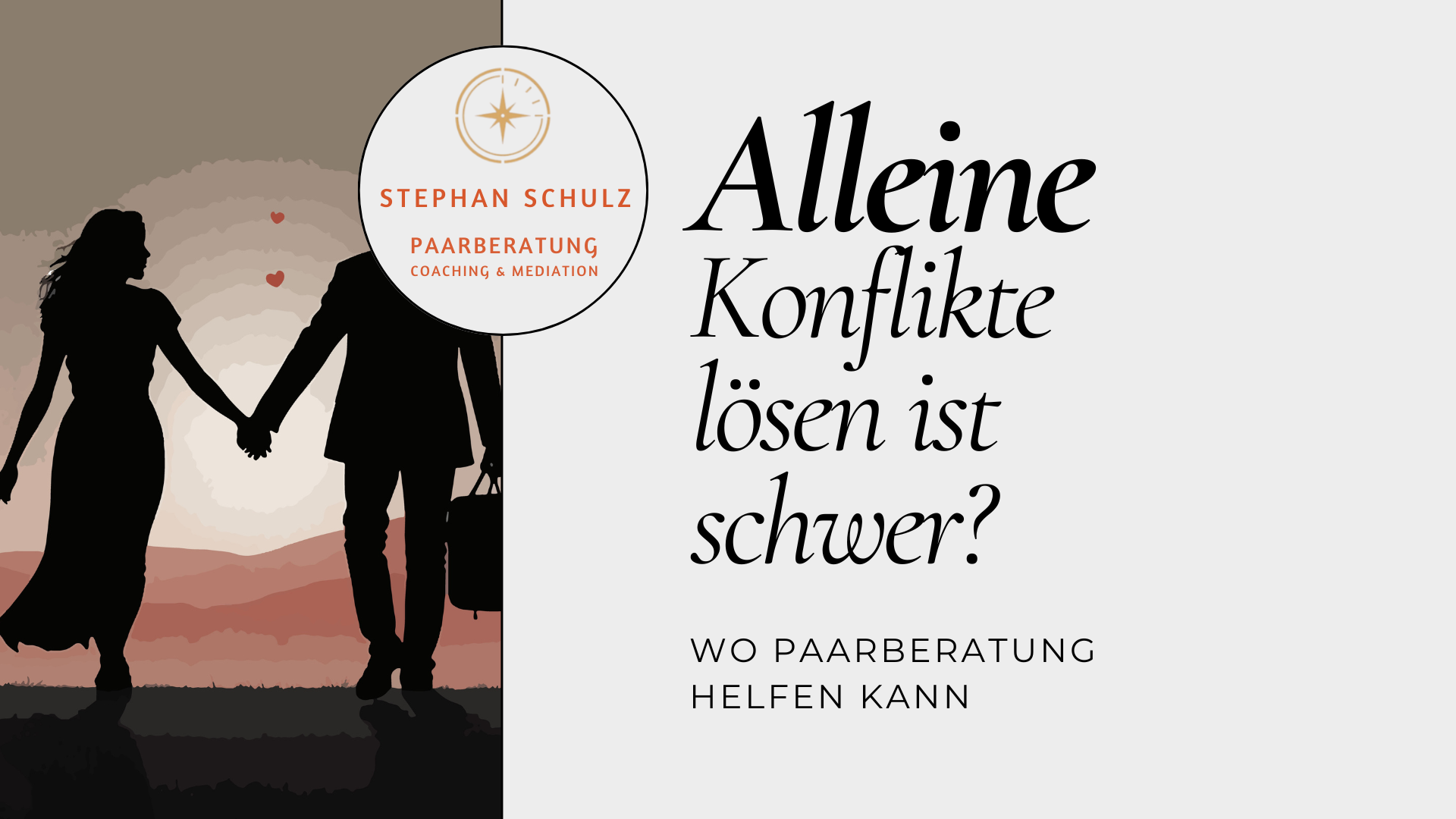 Warum es manchmal schwer ist, Konflikte alleine zu lösen