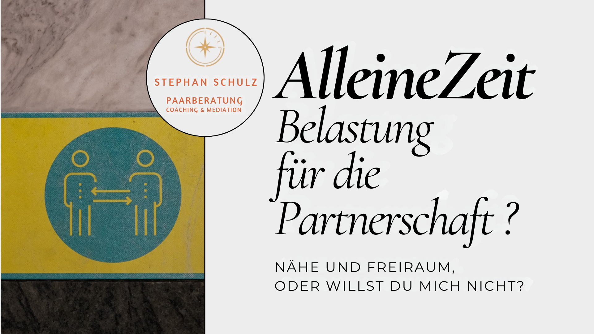 Zeit für sich oder Zeit als Paar – ein häufiger Konflikt
