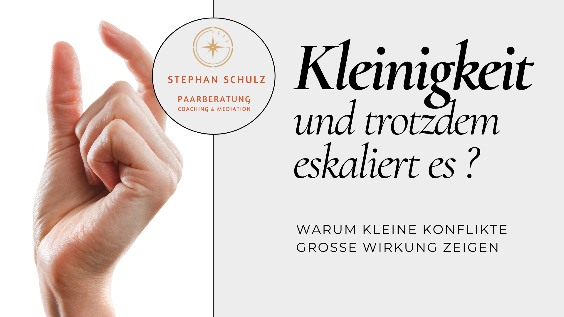 Warum kleine Konflikte in Beziehungen plötzlich eskalieren