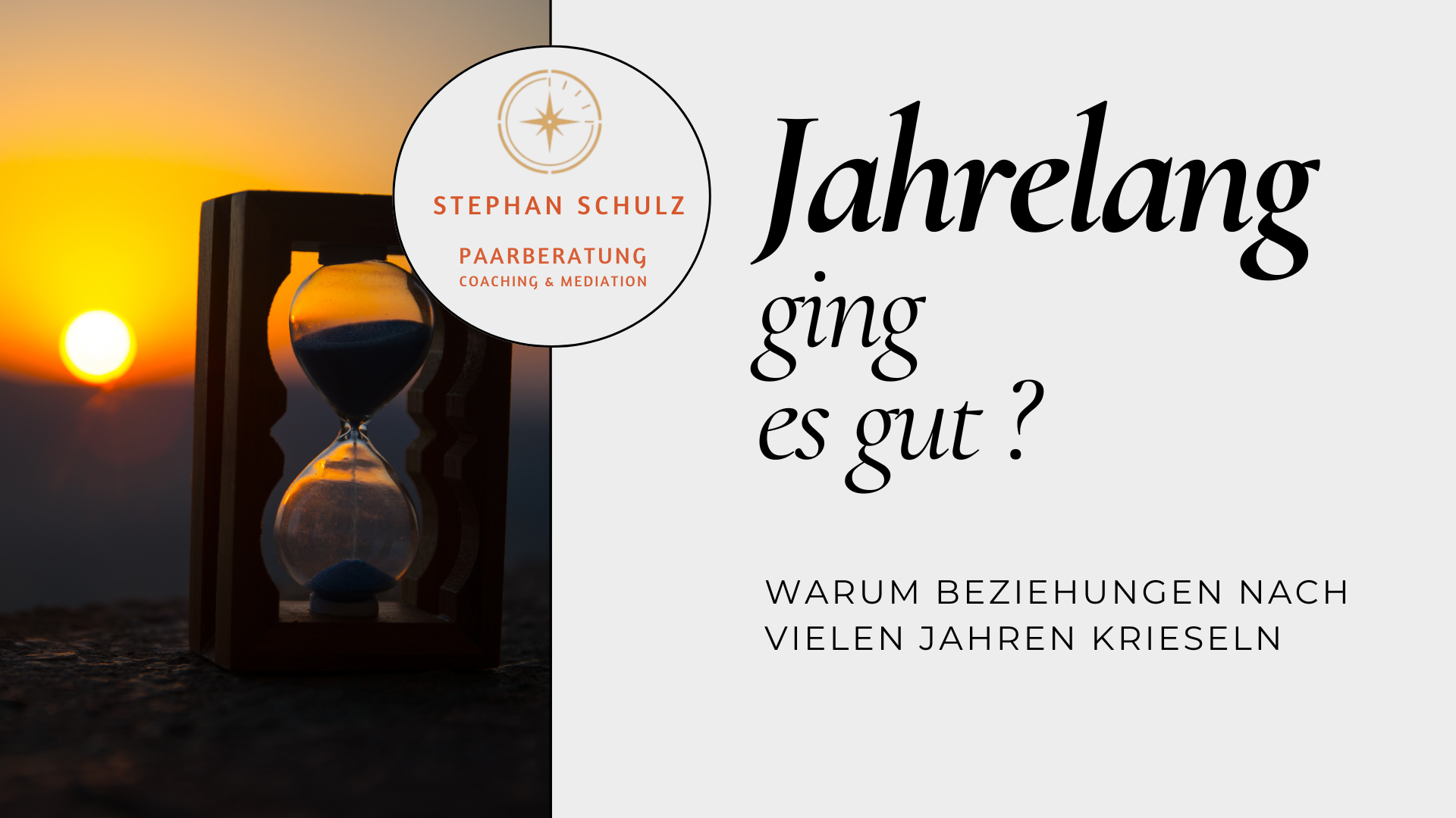 Warum Beziehungen nach vielen Jahren plötzlich kriseln