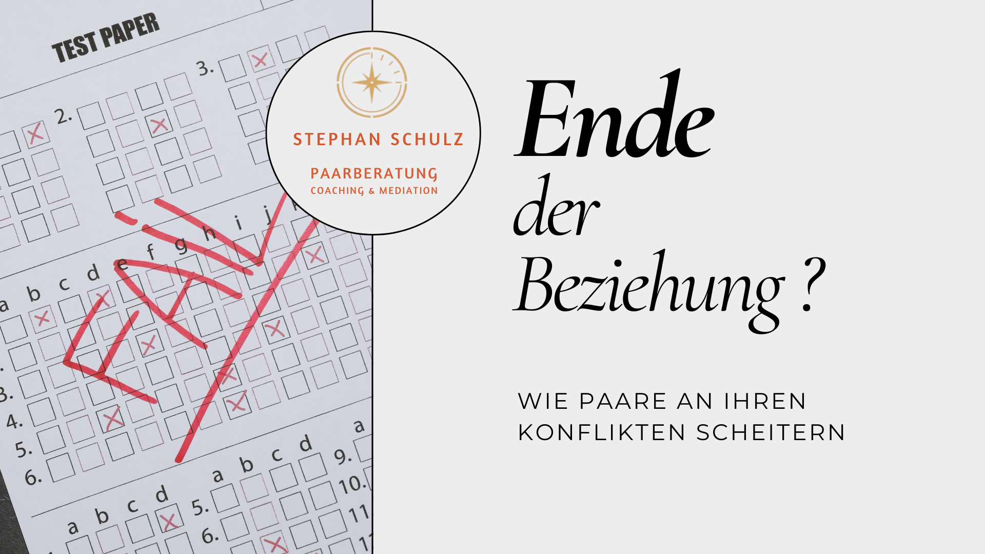 Warum viele Beziehungen an ungelösten Konflikten scheitern