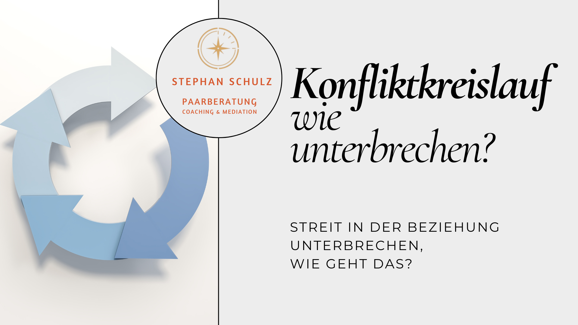 Streit in der Beziehung stoppen – so unterbrechen Sie den Konfliktkreislauf