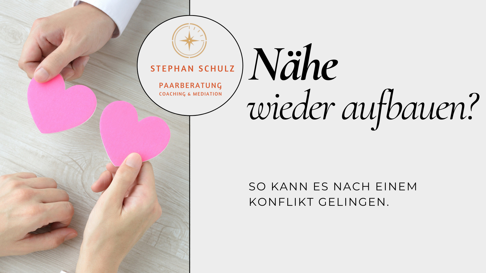 Nähe wieder aufbauen nach einem Konflikt. So kann es gelingen